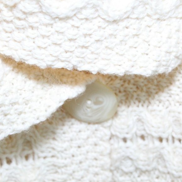 Inis Crafts Cardigan Sweater Cable Knit H11206 - Picture 6 of 7